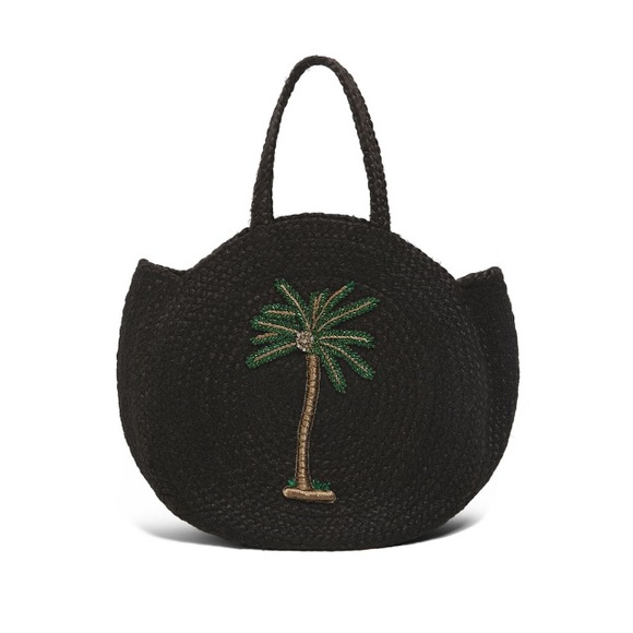 Zara Handbags - Zara embroidered jute bag Zara Handbags - Zara embroidered jute bag
